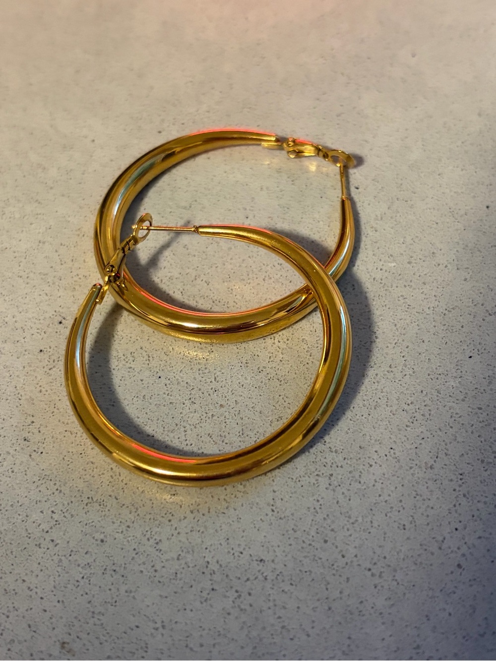 Gold Hoop Earrings - Classic Women's Fashion Hoops